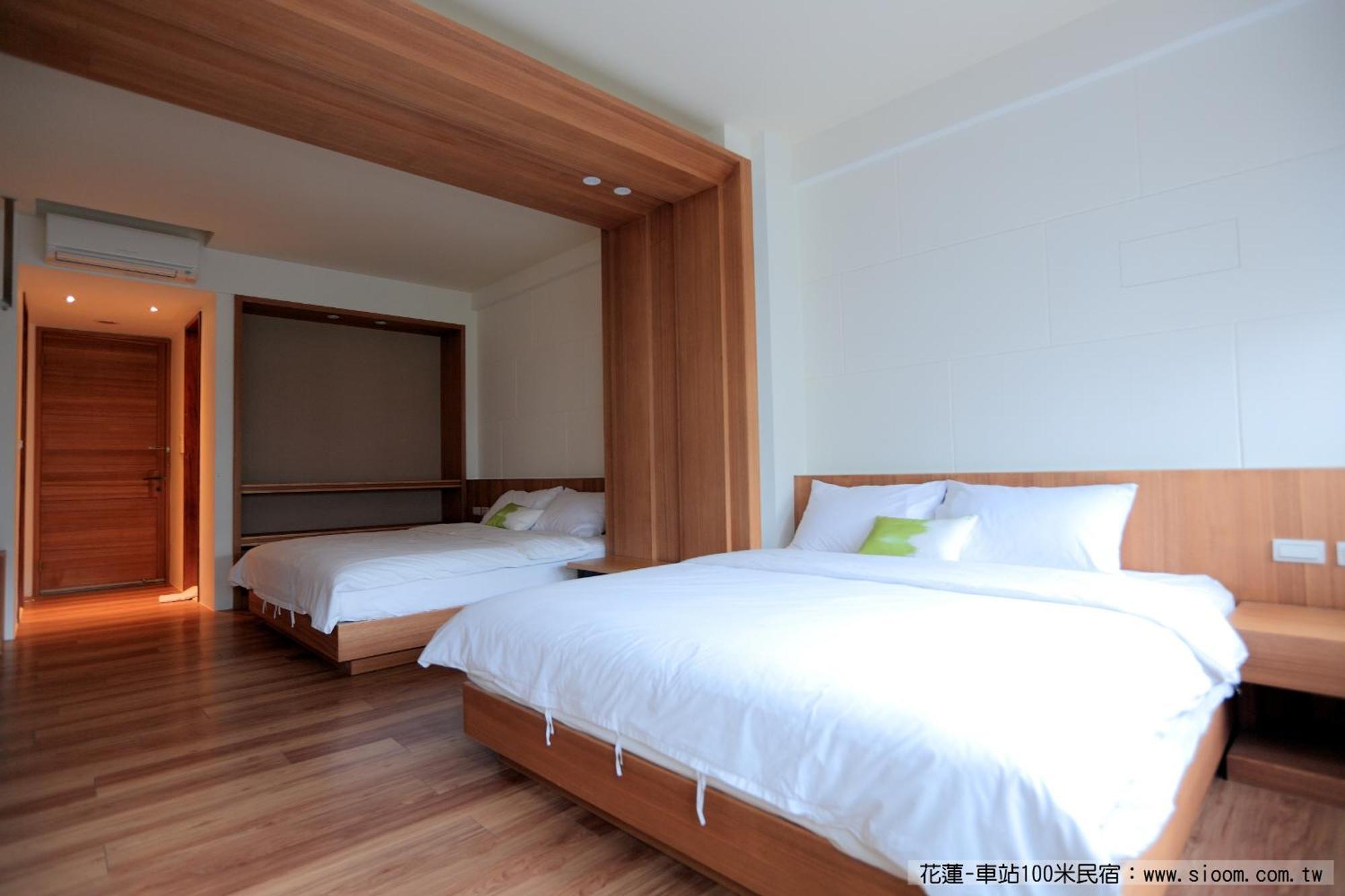 車站100M民宿丨電梯附停車場 Hualien Chambre photo