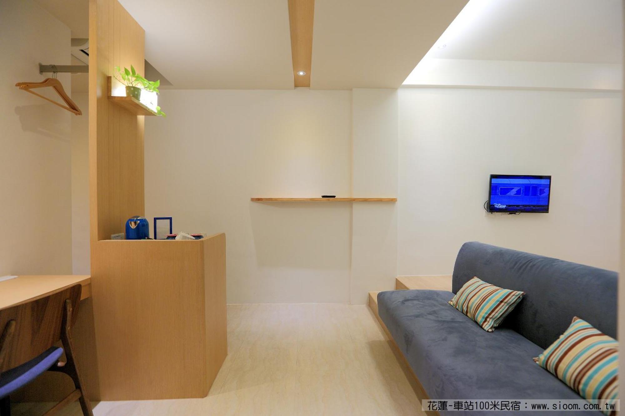車站100M民宿丨電梯附停車場 Hualien Chambre photo